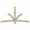 Ekena Millwork Davenport Rough Sawn Timber Gable Bracket, Douglas Fir, 84"W x 45"H x 4"D x 4"F, 13/12 Pitch GBW084X45X0404DAV00RDF - alternate 1